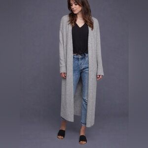 RH Restoration Hardware Women Cashmere Robe Duster Cardigan Large